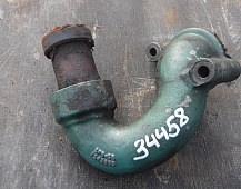 44458 Патрубок интеркулера Патрубок радиатора силуминовый VOLVO FH16  D16A 1543868